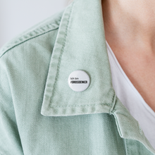 Lade das Bild in den Galerie-Viewer, #GROSSDENKER Buttons klein 25 mm (5er Pack) - weiß