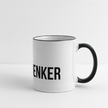 Lade das Bild in den Galerie-Viewer, #GROSSDENKER - Tasse - Weiß/Schwarz
