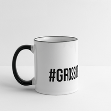 Lade das Bild in den Galerie-Viewer, #GROSSDENKER - Tasse - Weiß/Schwarz

