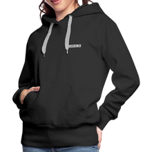 Lade das Bild in den Galerie-Viewer, #GROSSDENKER -  Premium Hoodie Frauen - Schwarz

