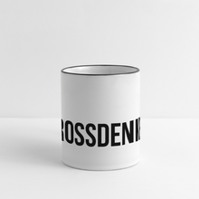 Lade das Bild in den Galerie-Viewer, #GROSSDENKER - Tasse - Weiß/Schwarz
