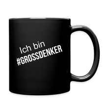 Lade das Bild in den Galerie-Viewer, Tasse einfarbig - Schwarz
