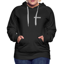 Lade das Bild in den Galerie-Viewer, #GROSSDENKER -  Premium Hoodie Frauen - Schwarz
