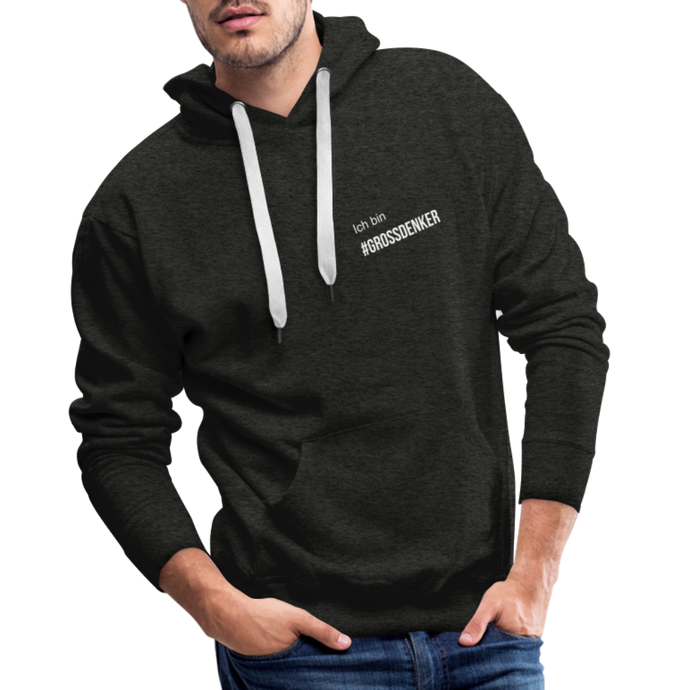 #GROSSDENKER - Premium Hoodie Men - Anthrazit